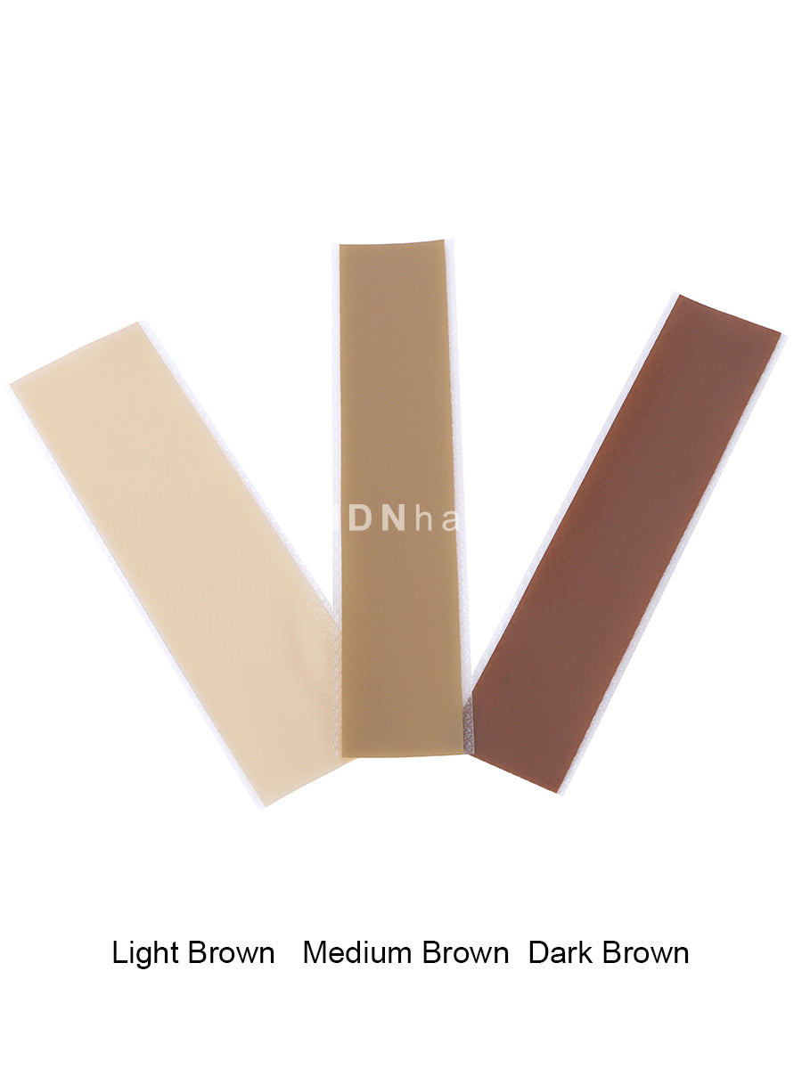 Realistic Lace Wig True Scalp Tape Safe Grids and Knots Melting