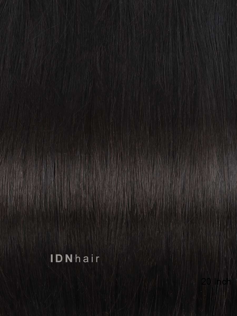 Betty Seamless Clip in Hair African American Relaxed Light Yaki Extension