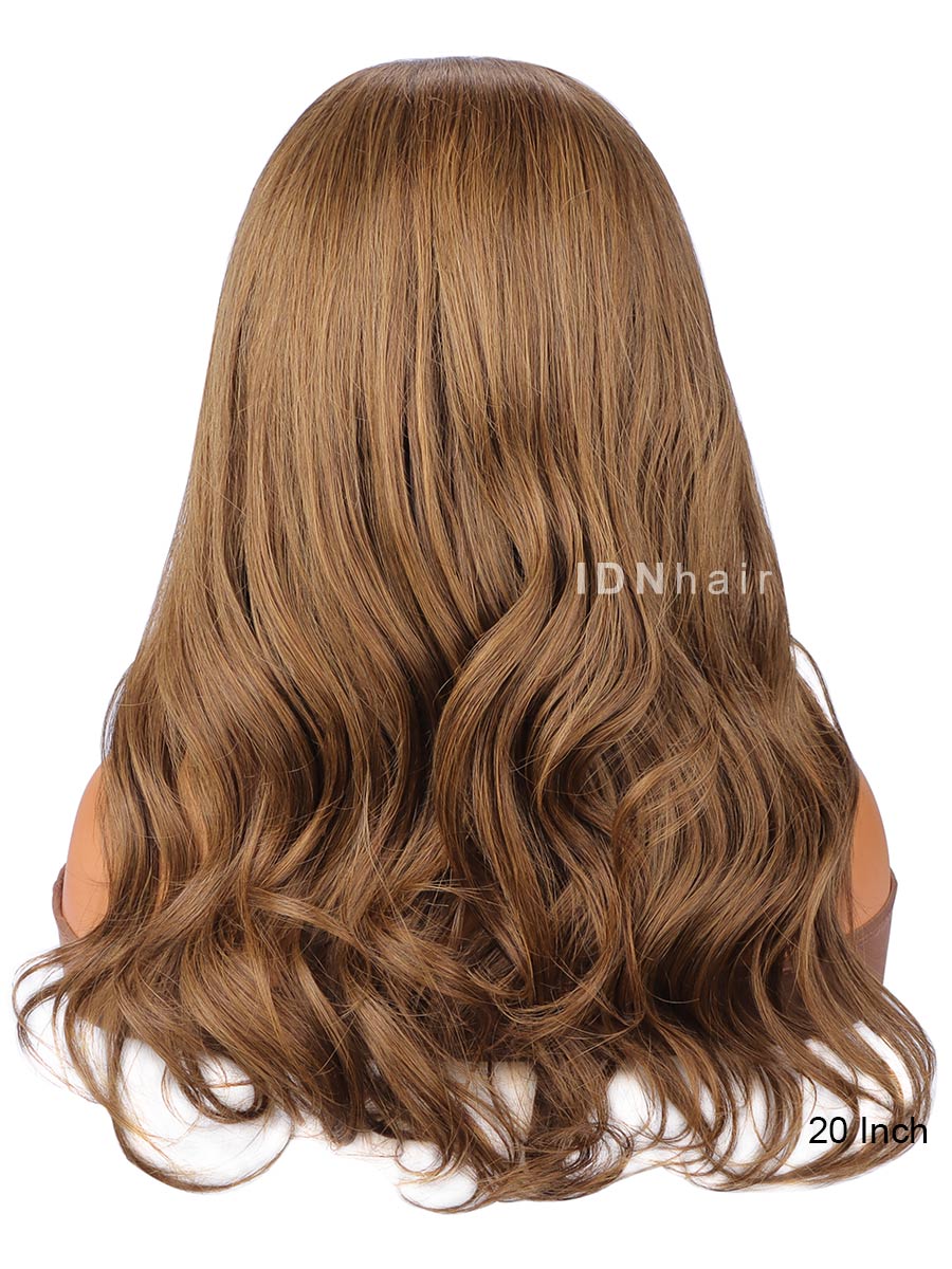 Alyssa Ombre Colorful 13X6 Frontal HD Lace Scalp Knots Blonde Wavy Wig