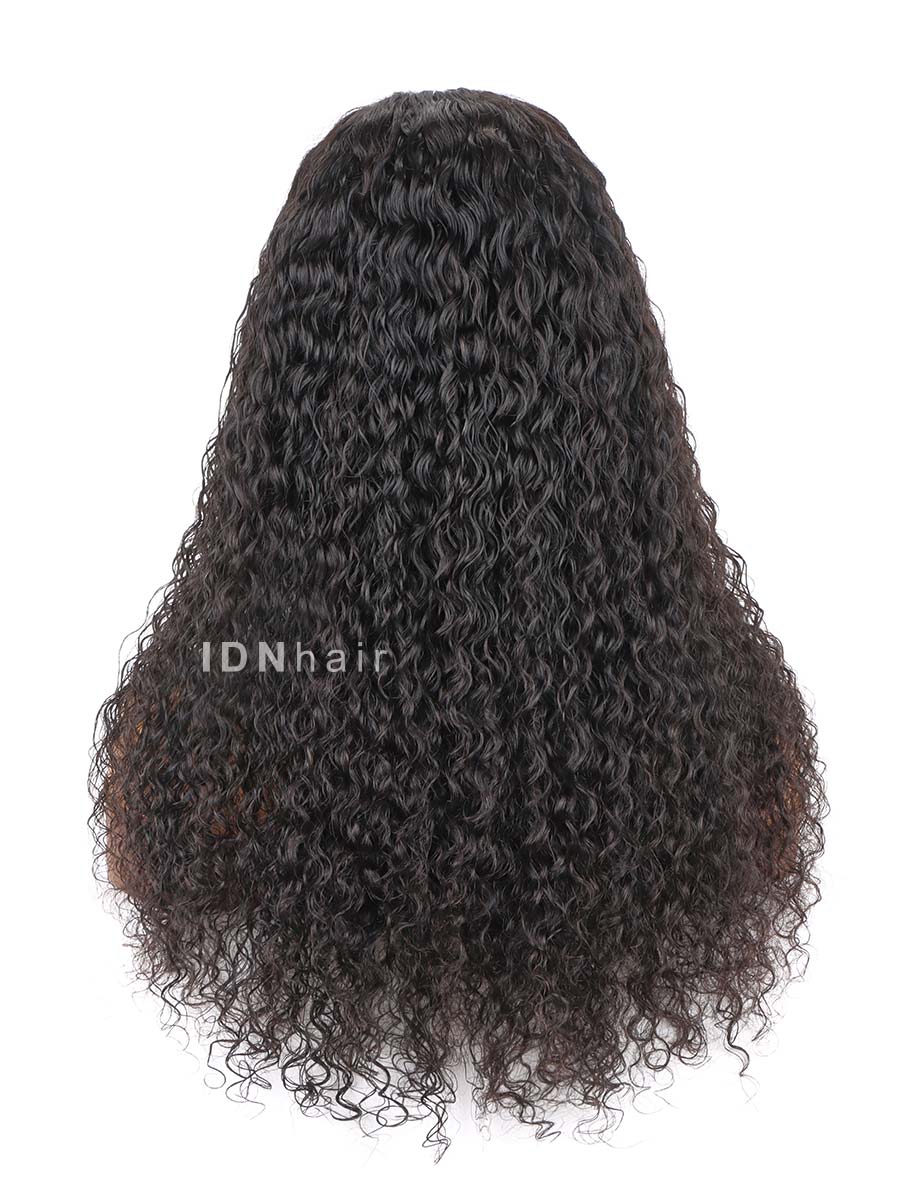 Cherry Glueless Deep Curly 13X4 HD Lace Front Wig Invisible Smallest Knots