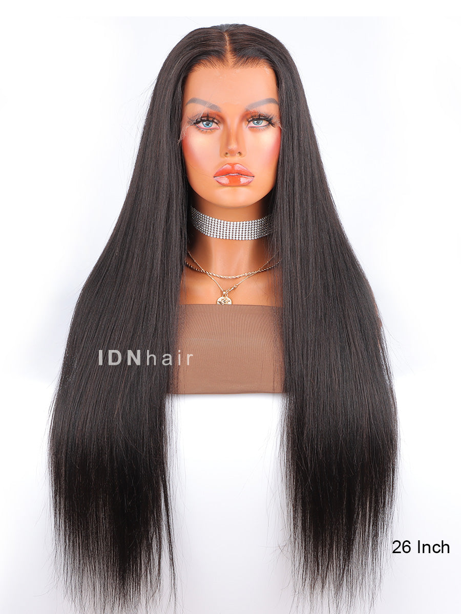 Alva Long Human Hair Wig 22in-30in Glueless HD Lace Front Wig