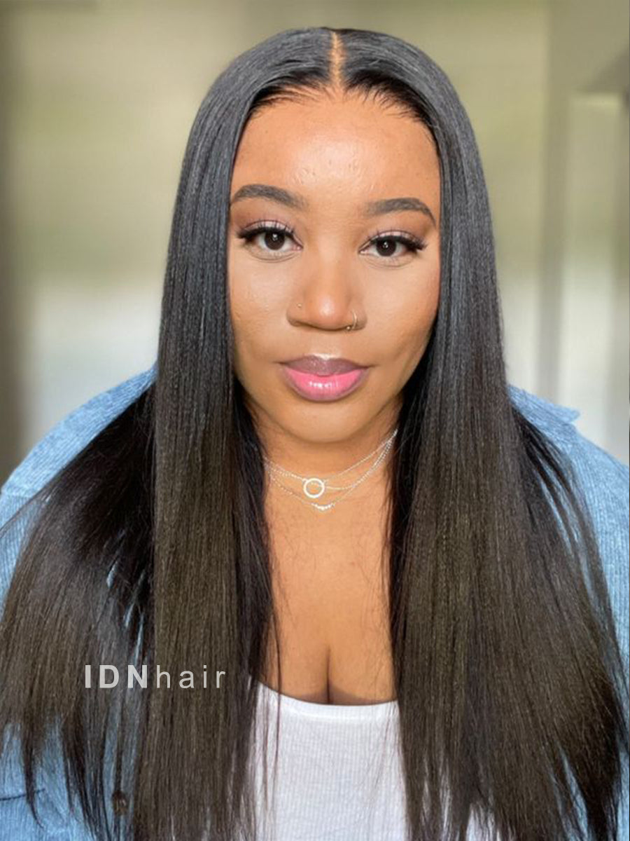 Alva Long Human Hair Wig 22in-30in Glueless HD Lace Front Wig