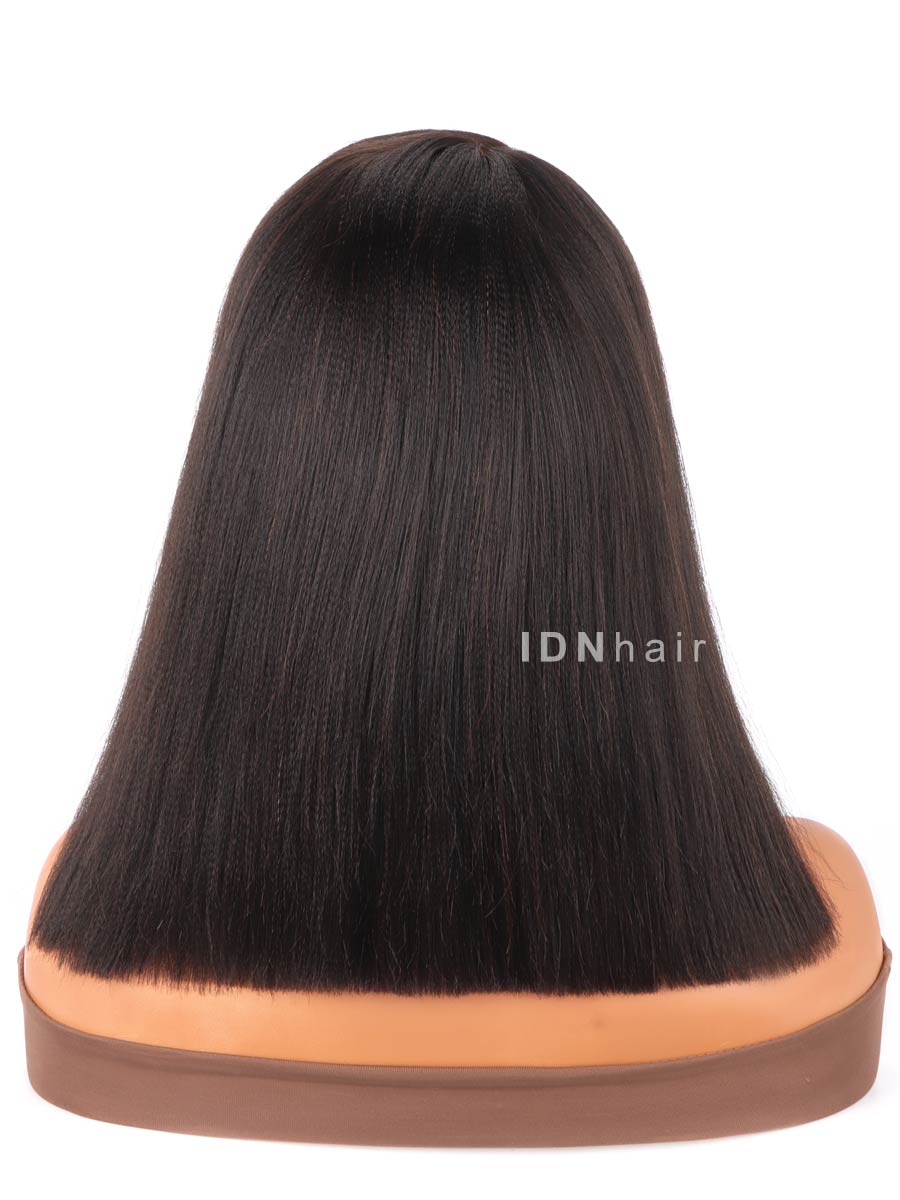 Arends Yaki Straight Bob Scalp Knots 13x6 Frontal HD Lace Wig