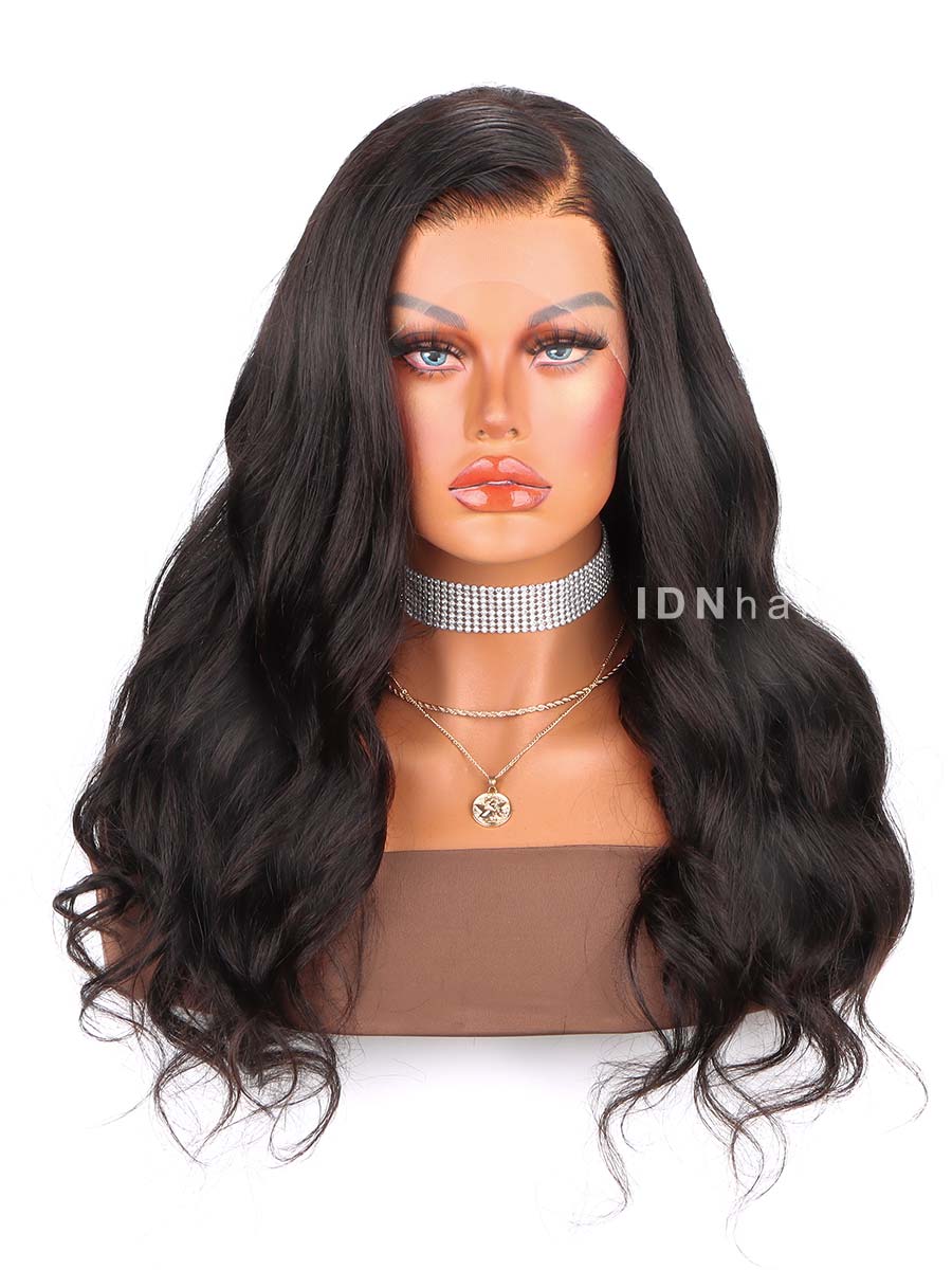 Ashley Body Wave Glueless 13X4 Lace Front Wig HD Lace Smallest Knots