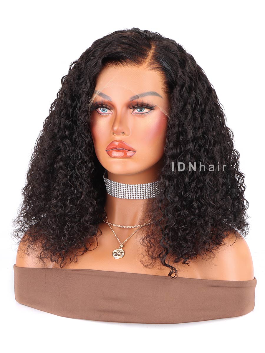 Charnow Curly Bob Scalp Knots 13x6 Frontal HD Lace Wig
