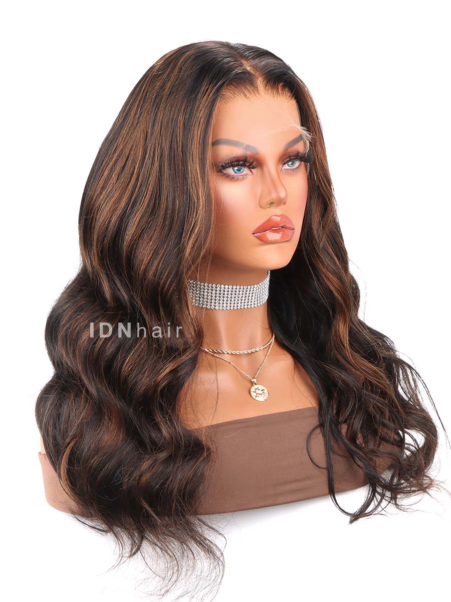 Evelynn Highlight Wavy Scalp Knots 13x6 Frontal HD Lace Wig