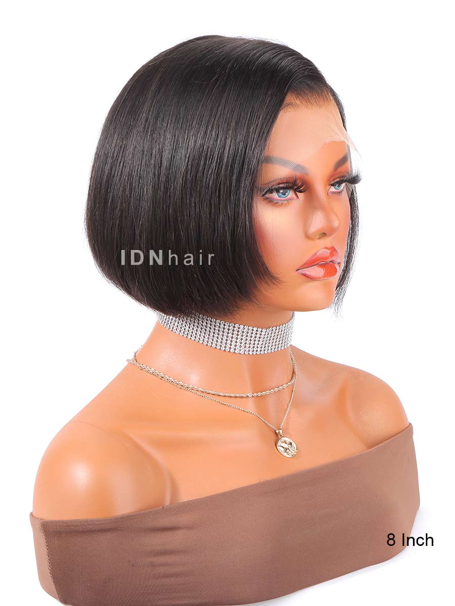 Isa Pixie Cut Bob Scalp Knots 13X4 Full Frontal Wig HD Lace Wig