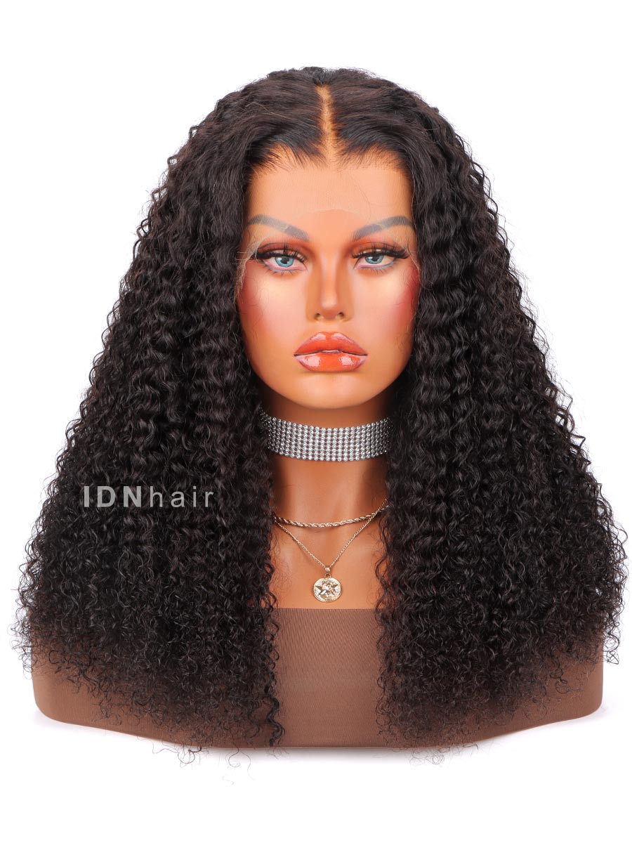 Shanny Glueless Water Wave Scalp Knots 13X4 Full Frontal Wig HD Lace