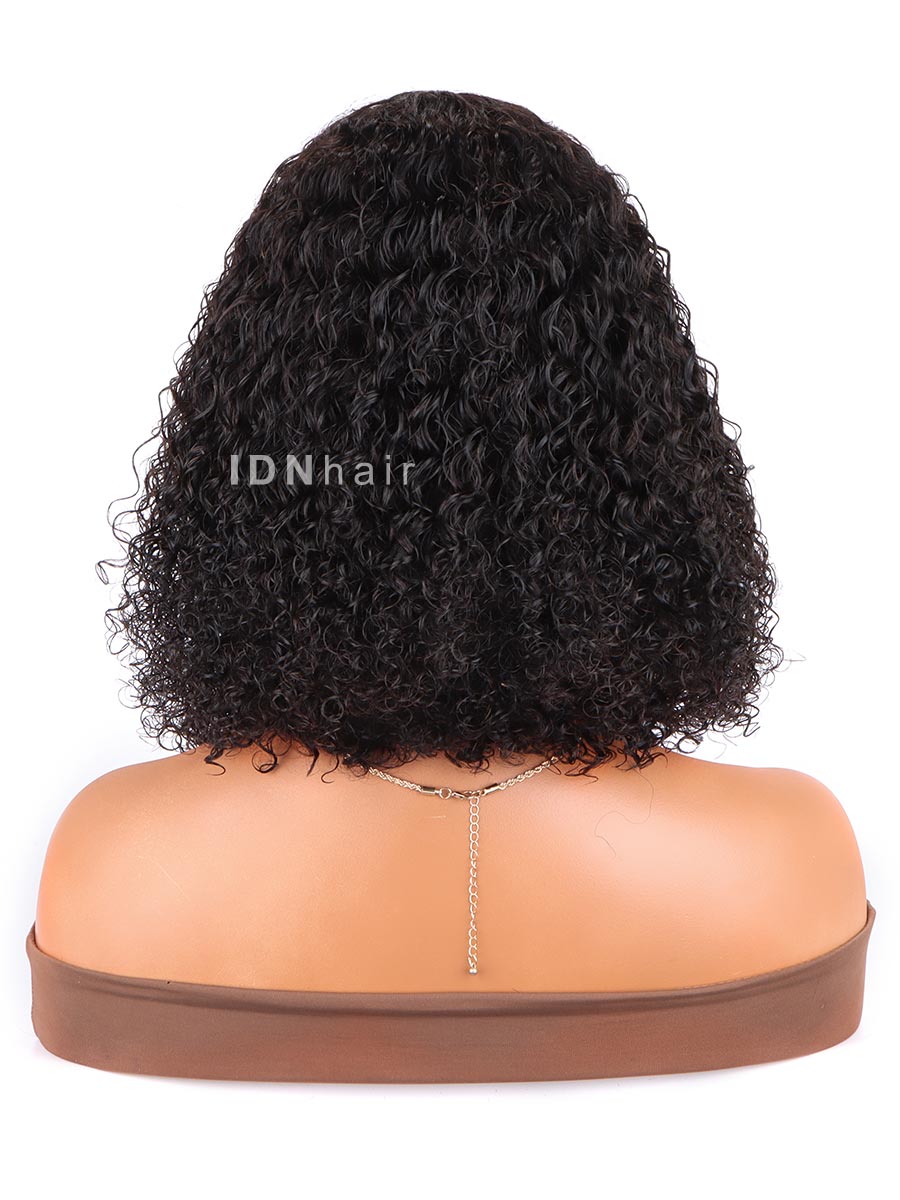 Kimmy Water Wave Short Bob Scalp Knots Deep Curly HD Lace Wig