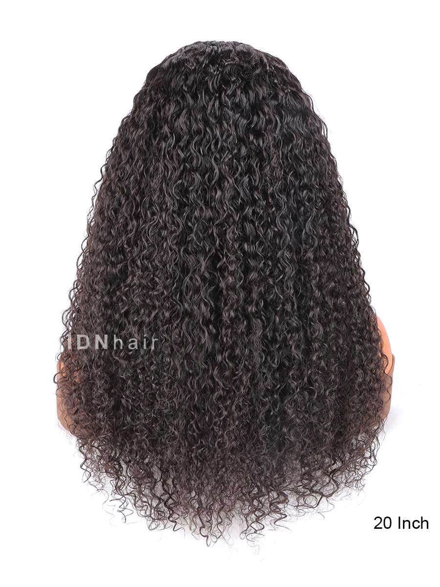 Lisa New 4C Edges Deep Curly Wig Glueless 13X6 3D HD Lace Wigs