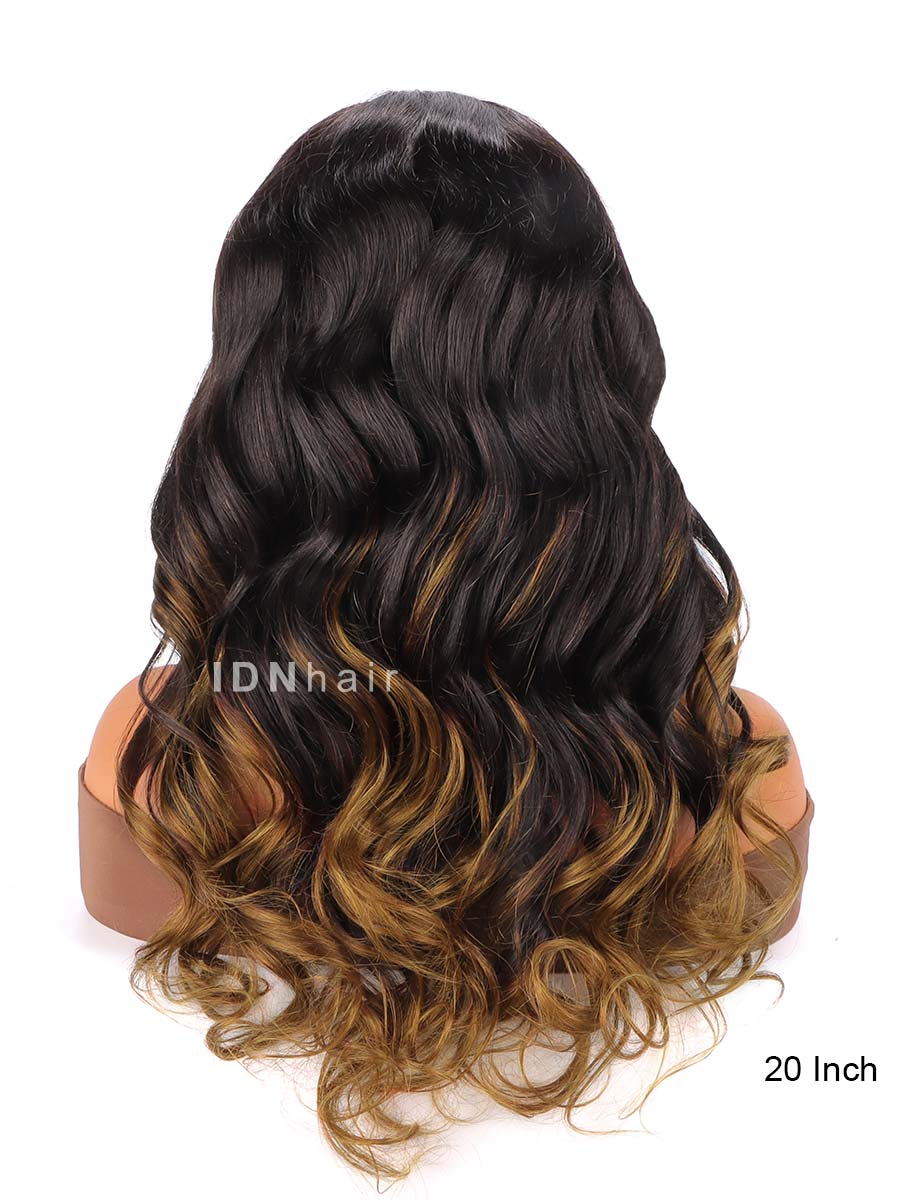 Luna Highlight Wavy Scalp Knots 13x6 Frontal HD Lace Wig