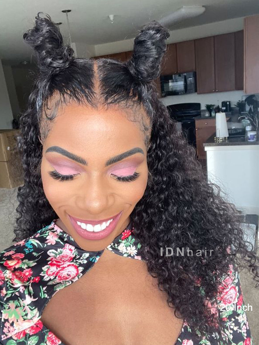 Nandi New 2-in-1 Twisted Curly Wig Glueless 13X6 3D Real Thin HD Lace Wig