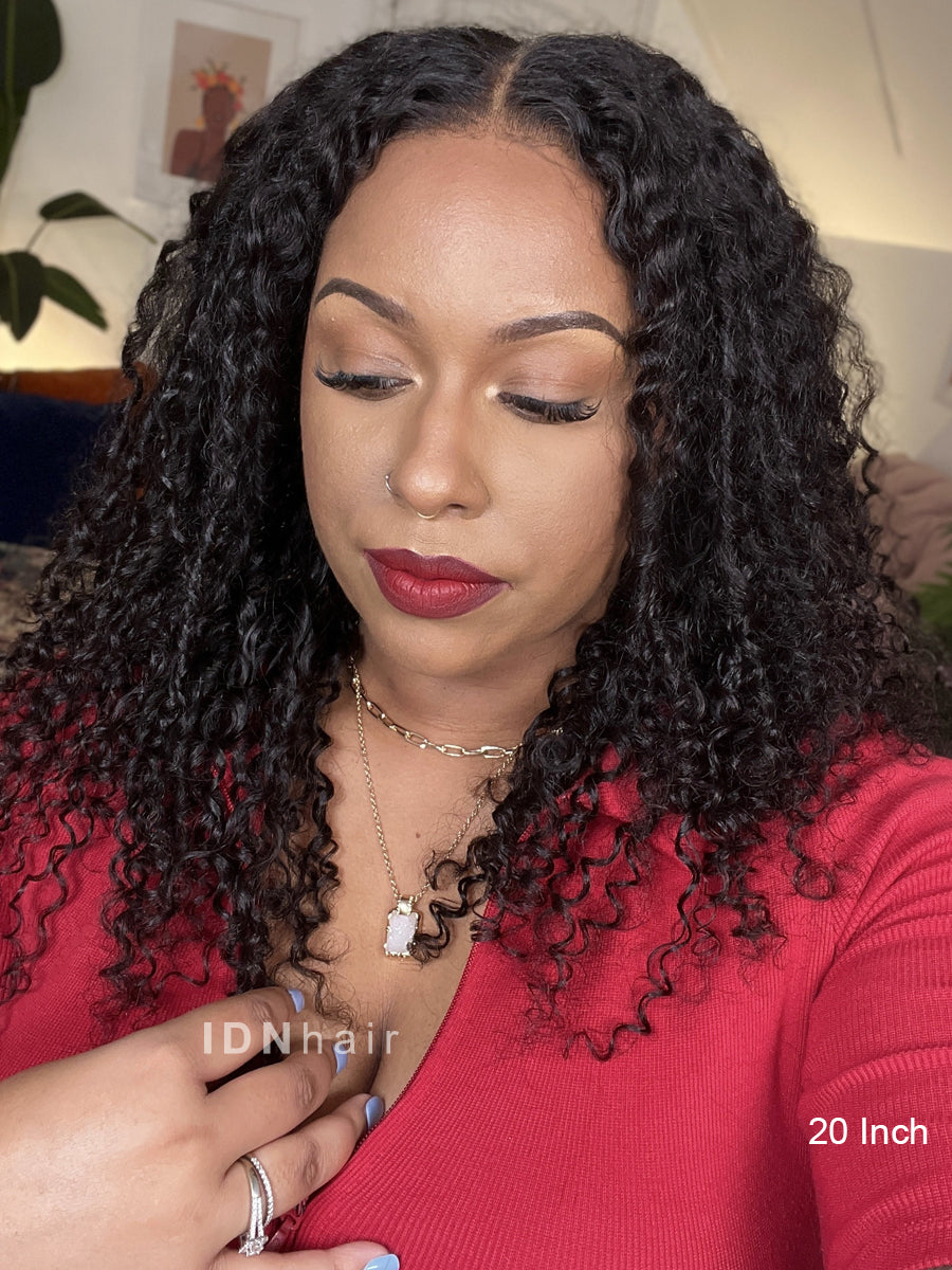 Nandi New 2-in-1 Twisted Curly Wig Glueless 13X6 3D Real Thin HD Lace Wig