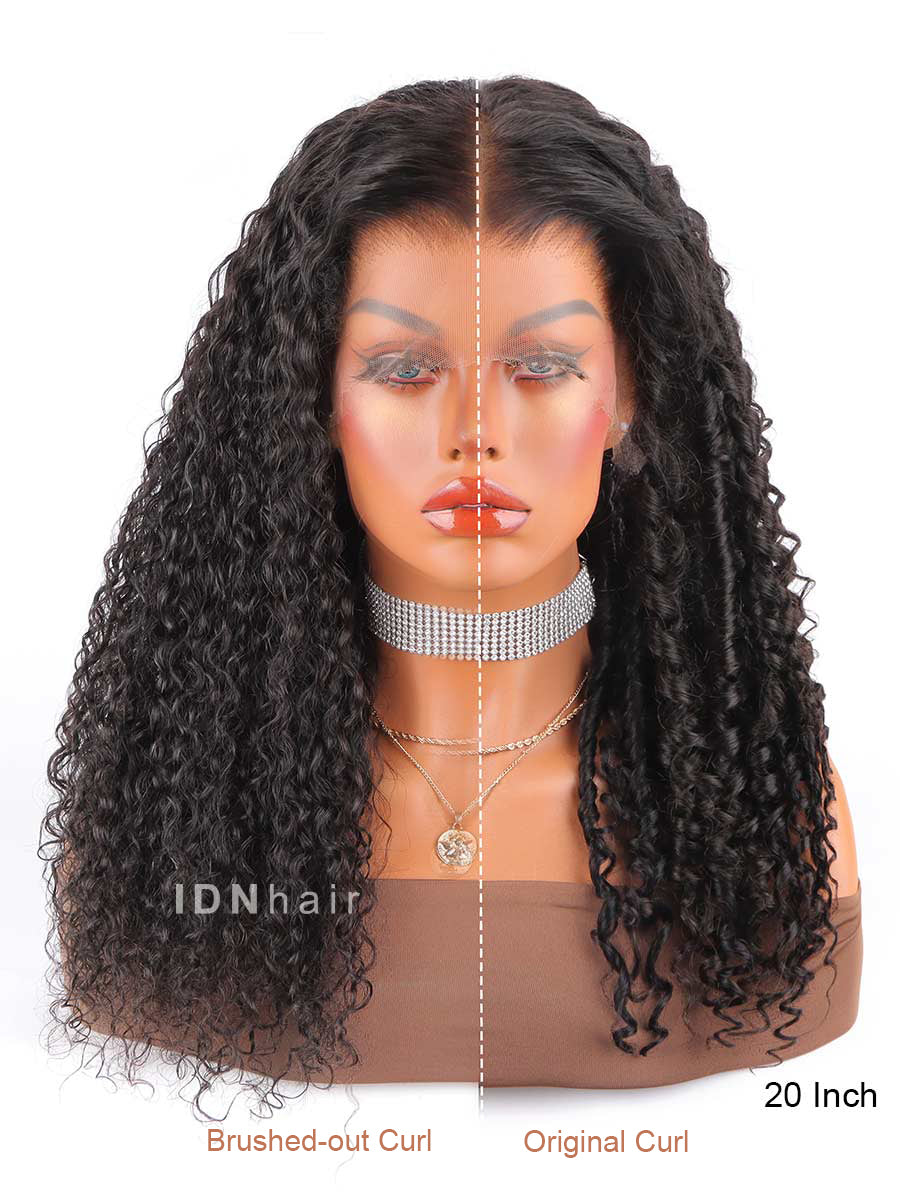 Nandi New 2-in-1 Twisted Curly Wig Glueless 13X6 3D Real Thin HD Lace Wig