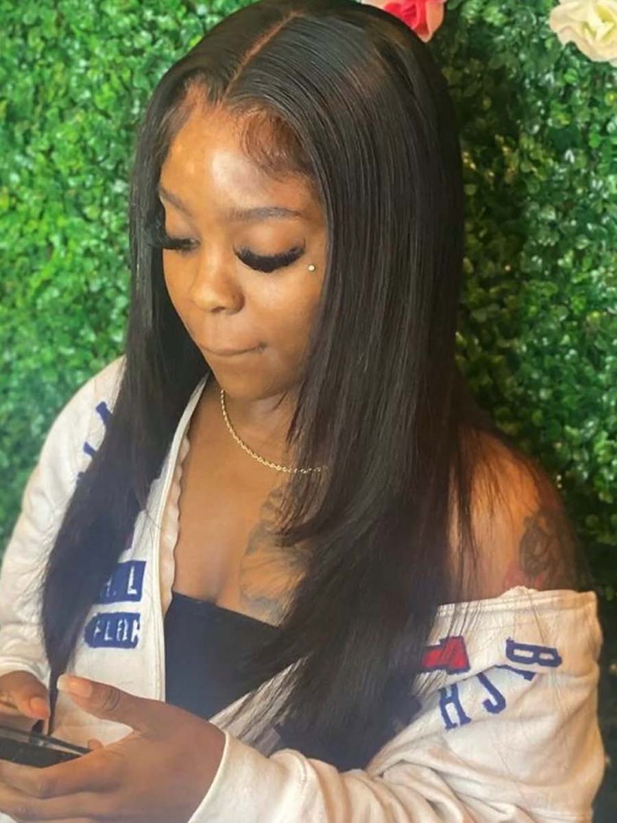Taleen Layered Straight 13x6 3D Frontal HD Lace Wig