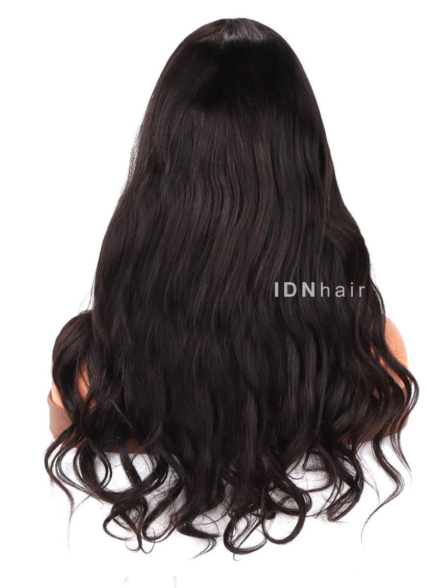 Trendy Royal Wavy Front Wig HD Lace Real Human Hair