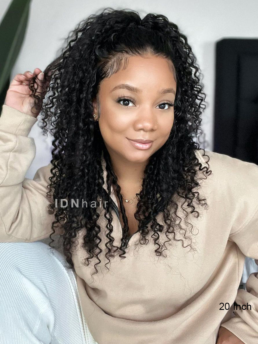 Nandi New 2-in-1 Twisted Curly Wig Glueless 13X6 3D Real Thin HD Lace Wig