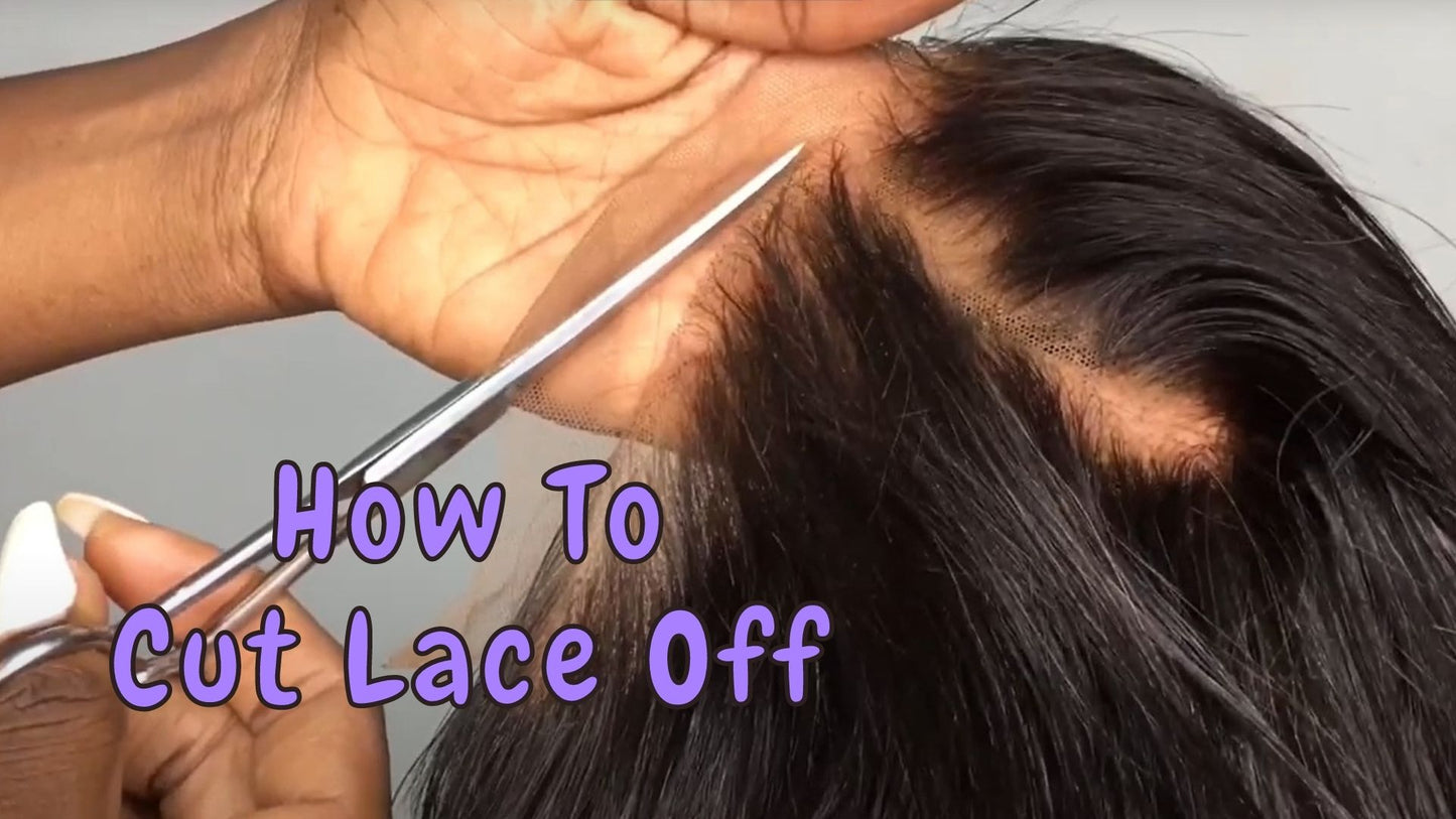 4 Steps To Cut Lace Off Your Wig