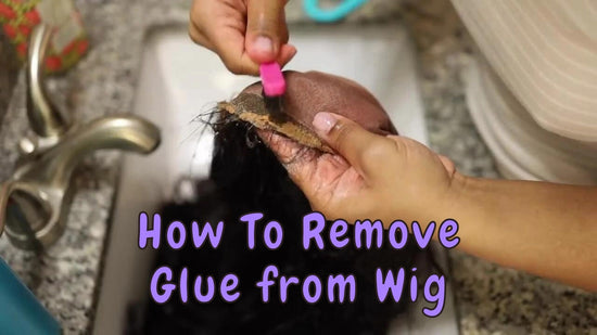 How To Safely Remove The Glue From The Wig?