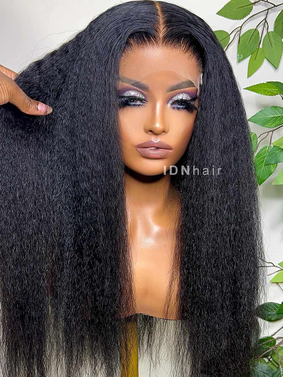 Soft Kinky Straight U Part Human Hair Wigs EASY and Quick Install Beginner