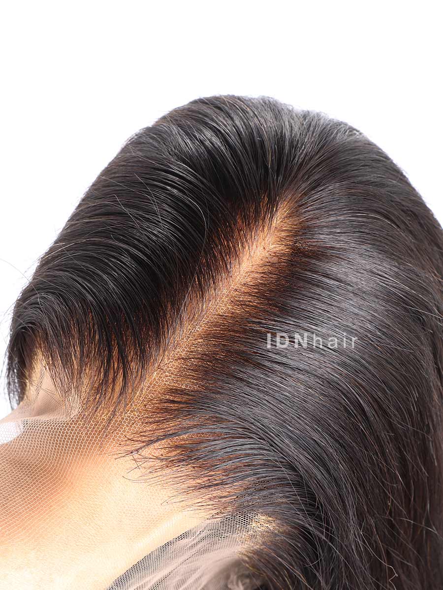 Load image into Gallery viewer, Emmie Brown Highlight Bob HD Lace Front Wig 100% Human Hair
