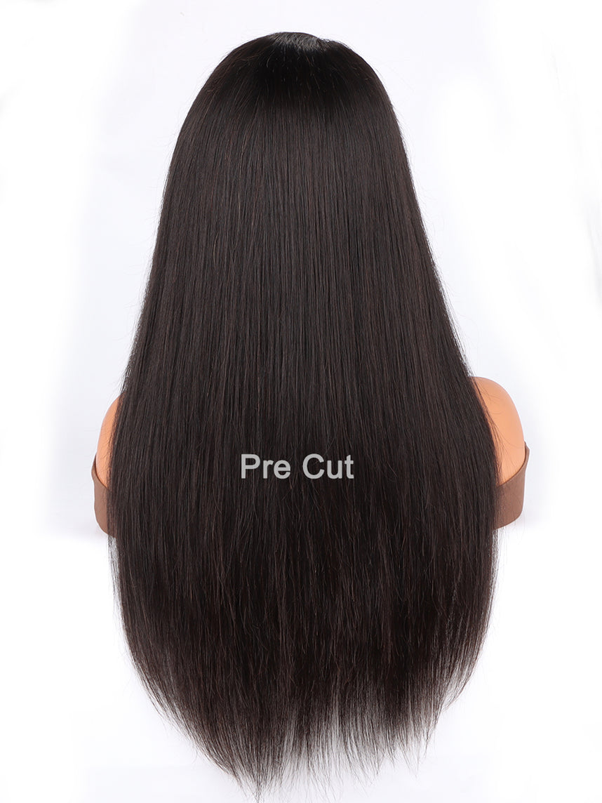 Pre Cut Super Thin HD Lace Wear and Go Straight Wig Beginner Friendly