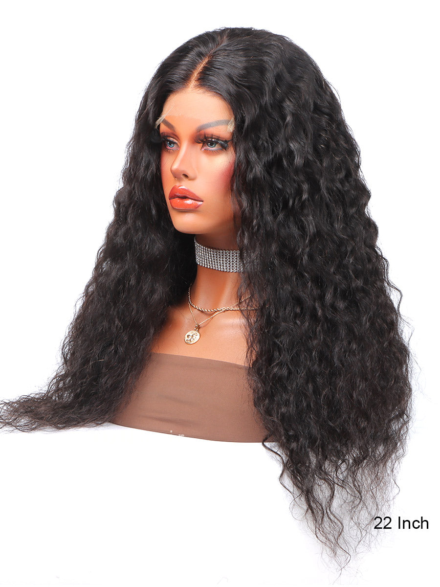 Load image into Gallery viewer, Sale No.60 5x5 Closure HD Lace Loose Wave Human Hair Wig 22 inch
