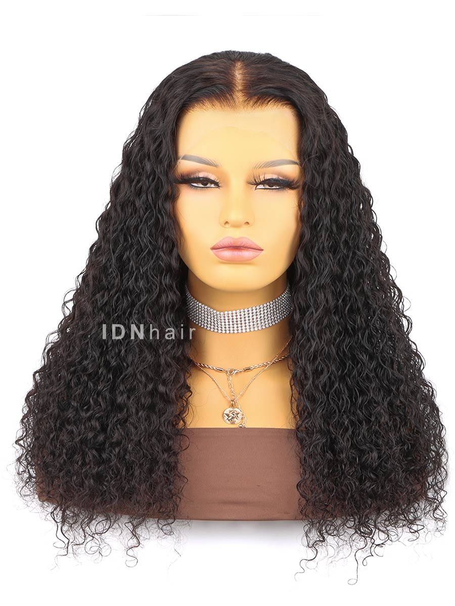 Load image into Gallery viewer, Moote Curly Scalp Knots 13x4 Full Frontal HD Lace Wig
