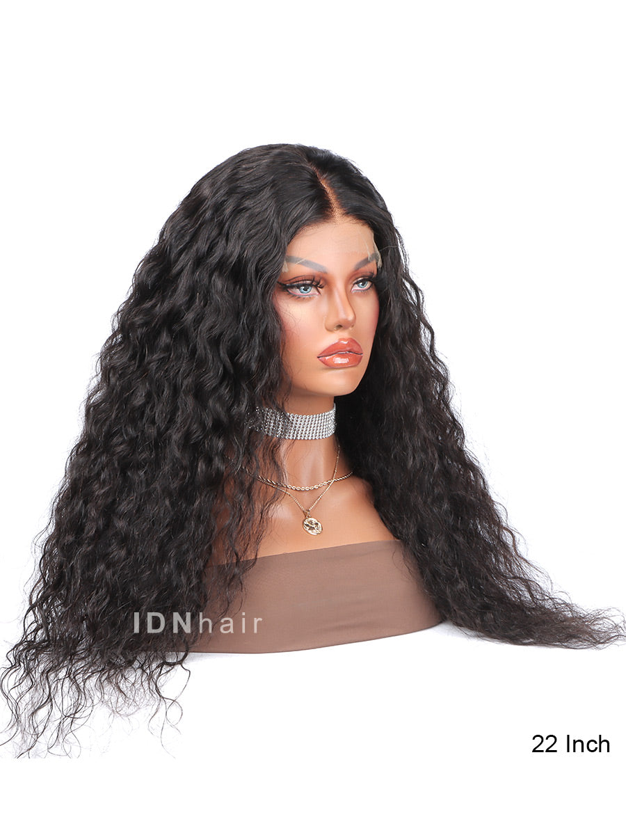 Load image into Gallery viewer, Sale No.60 5x5 Closure HD Lace Loose Wave Human Hair Wig 22 inch
