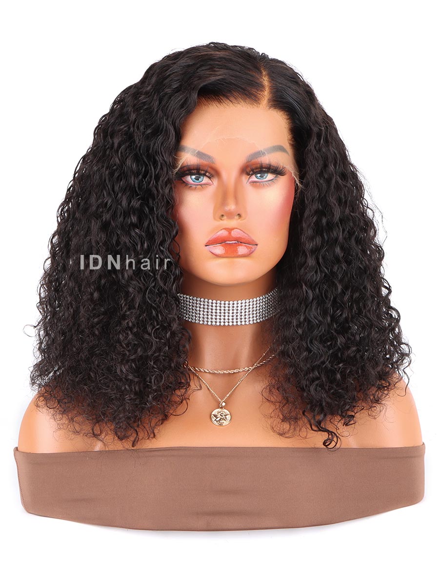 Charnow Curly Bob Scalp Knots 13x6 Frontal HD Lace Wig