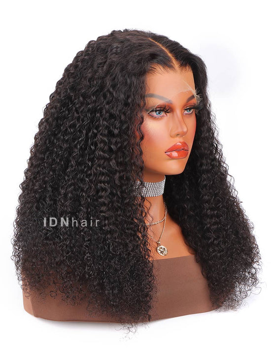 Jenny Glueless HD Lace Frontal Wig Curly Wave Human Hair Wigs