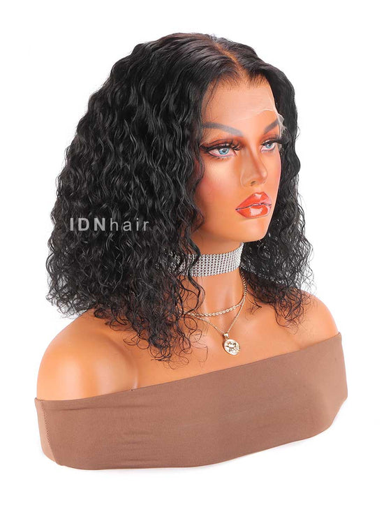 Load image into Gallery viewer, Sale No.20 Glueless Natural Wave Frontal Lace Bob Wig Virgin Hair

