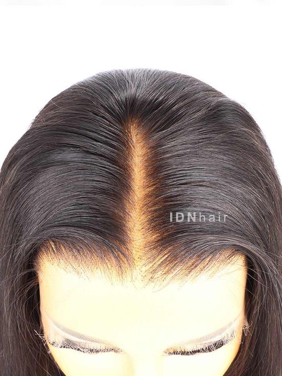 Sale No. 66 Ombre Chocolate Brown Color Wavy 13X6 HD Lace Front Wig